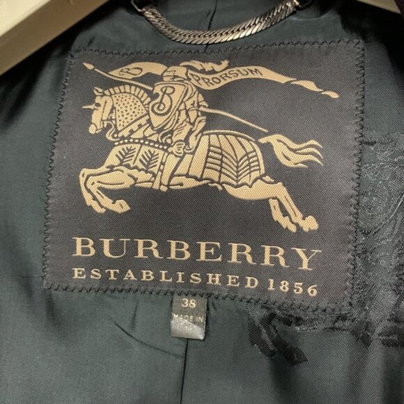 Burberry Prorsum-Authentic Black Iris -Size 38 - Picture 8 of 8